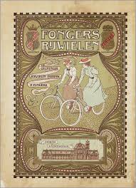 Voor Fongers Rijwielen 1898 Fiets Kunst Vintage Posters Fietskunst