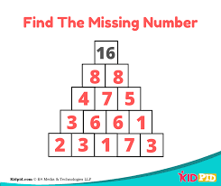 Free printables let students sharpen their math skills by solving simple problems in an engaging learning game called i have, who has? the right worksheets can make learning math fun for young students. Number Pyramid Puzzle 35 Images Number Pyramid Tough Missing Number Pyramid Puzzles Can You Find The Pin On Braingame