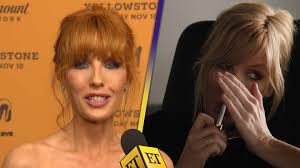 Kelly Reilly talks about saying looking forward to saying goodbye to her  character Beth Dutton's smoking habit at the NYC premiere of 'Yellowstone'  season 5's final episodes, debuting Nov. 10