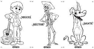 Desperate to prove his talent, miguel and his dog dante find themselves in the land of the dead. Coco Coloring Pages Desert Chica