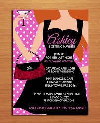 Because bachelorette party email invitations offer all of these advantages, we are happy to eschew tradition and embrace the technology age by foregoing paper invites. Little Black Dress Customized Printable Bachelorette Party Invitations Diy Onepaperheart Stationary Invitations