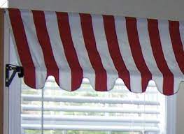 Country French Cafe Awning Window Valance In Red By Homestyled Window Awnings French Cafe Decor French Country Bedrooms