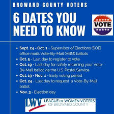 6 Dates You Need To Know In Broward County For Voting