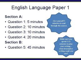 English exams and study help. English Language Top Tips May 2018 English Language