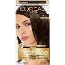 Superior Preference Fade Defying Color 4a Dark Ash Brown Cooler By L Oreal Paris For Unisex 1 Appli Dark Ash Brown Luminous Hair Color At Home Hair Color