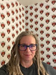 The Graduate Hotel in Annapolis. This was our Bathroom wallpaper. 🦀