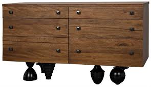 See more ideas about metal drawers, drawers, vintage industrial. 60 Long Dresser Dark Walnut Unique Black Metal Legs Six Drawers Two Sizes Traditional Dressers By Noble Origins Llc Houzz