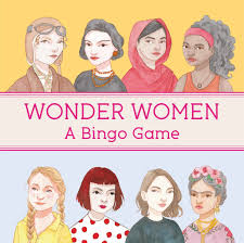 Twisted black pigtails let's face it: Bis Publishers Wonder Women Bingo Bis Publishers
