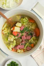 Corned Beef And Cabbage Soup