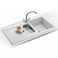 franke maris 1.5 polar white composite