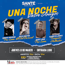 🌙 UNA NOCHE ENTRE AMIGOS CON GRANDES MÚSICOS DE LA ESCENA LOCAL 🇭🇳  #VeniteASanté este jueves 13 de marzo para que compartamos entre amigos y  buena música, una noche intima para revivir