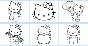 Your child will enjoy coloring these pages just as. Hello Kitty Coloring Book Coloring Pages 4 U