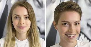 At the same time, in case you already have short hair but feel bored with the same old hairstyle, you may avoid a dramatic change but get a. Hairstylist Shares 30 Women Who Took The Risk Of Cutting Their Hair Short And Didn T Regret It Bored Panda