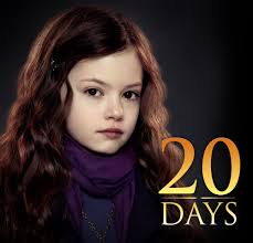 In 20 days, one child will change everything. The battle begins in Breaking  Dawn