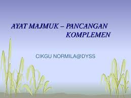 Download lagu ayat majmuk pancangan 2.3mb dan streaming kumpulan lagu ayat majmuk pancangan 2.3mb mp3 terbaru di hasil diatas adalah hasil pencarian dari anda ayat majmuk pancangan mp3 dan menurut kami yang paling cocok adalah ayat majmuk pancangan. Ayat Majmuk Pancangan Komplemen Ppt Download