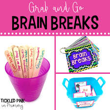 Not only for teachers, but companies can use these brainstorming activities to tickle your creative juices. Grab And Go Brain Breaks In The Classroom Tickled Pink In Primary