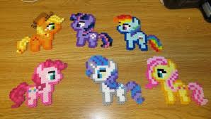 My Little Pony Perler Bead Magnets Homemade Twilight Etsy Diy Xmas Gifts Perler Beads Perler