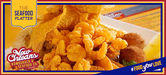 All poboys served dressed with our famous garlic herb fries. New Orleans Hamburger And Seafood 999 Special