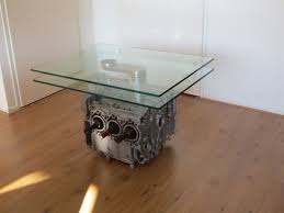 Car parts conference table engineering engine coffee table engine block table man cave automotive rolls royce coffee table design wire wheel. Lot Art Porsche Motorblock Coffee Table Porsche After 2000