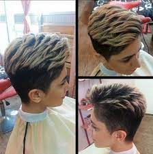 Now we shall be revealing some beautiful haircut for women above 50. Simple Clean Short Haircut With Long Layers On Top Hairstyles Weekly