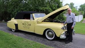 Image result for Pace Car Yellow 1948 Lincoln