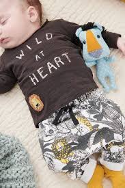 Our Wild At Heart T Shirt And Joggers Set Is Sure To Turn Your Baby S Naptime Into A Dreamy Land Newborn Boy Clothes Baby Clothes Sale Boy Outfits
