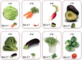 Jeu De Vocabulaire Sur Les Legumes J Ai Qui A La Maternelle De Vivi Jeux De Vocabulaire Vocabulaire Images Fruits Et Legumes