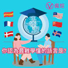 排名 你認為最難學懂的語言是 social platform fun polls