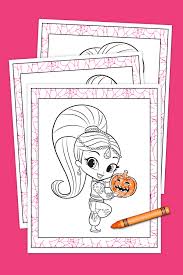 Nice shimmer and shine birthday party free printable invitations, for your shimmer you can use them for making free birthday invitations, free printable birthday invitations, kids birthday invitations, kids it´s also one of the nicest kids party themes or party ideas, no matter if it´s not a birthday party Shimmer And Shine Halloween Coloring Pack Nickelodeon Parents