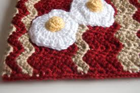 With this cozy collection of easy free scarf knitting patterns, there are endless making possibilities! Free Pattern Bacon And Eggs Pillow