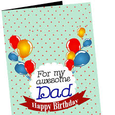 Make your card as unique as its recipient. For My Awesome Dad Happy Birthday Greeting Card Amazon In Office Products