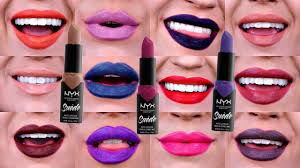 Simply glide the lipstick over clean, exfoliated lips and let it do its wonders. Nyx Suede Matte Lipstick Swatches Lauv I Like Me Better Lyric Video Youtube