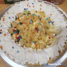 Follow package guidelines for cooling pies after baking. Review Marie Callender S Confetti Birthday Cake Cream Pie And Chocolate Brownie Cream Pie The Impulsive Buy