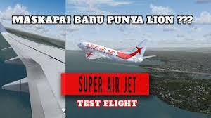 Information about international jet aviation services on pilot career center. Mantap Maskapai Barunya Lion Super Air Jet Youtube
