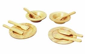 Plan Toy Tableware Set By Plan Toys 28 96 Toy Tableware Tableware Set Play Kitchen Accessories