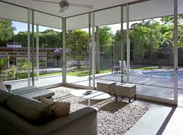 Using the area of the old sink/toilet location, floor to ceiling sliding glass doors in front of organized closets created extra floor space and allowed for the addition of a new window. Floor To Ceiling Sliding Glass Doors Houzz