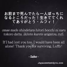 Learn More Japanese Phrases From One Piece Japanese Quotes Japanese Phrases One Piece Quotes