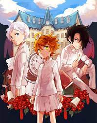 Clean opening, clean closing, japanese promo commercial, japanese tv promo spots, japanese dvd commercials, u.s. Yakusoku No Neverland Emma Ray Und Norman Print 11x14 Etsy