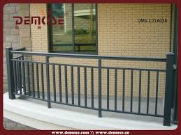 This design incorporates a balcony handrail which connects with the stair railing and leads into the balcony handrail design, just like most parts of a home or new construction, are governed by. Modern Ms Railing Design For Balcony