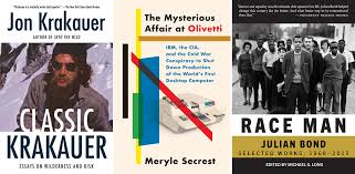 His book into the wild, which chronicles the travels of american adventurer christopher mccandless. New Noteworthy From Adventure Journalism To Civil Rights The New York Times