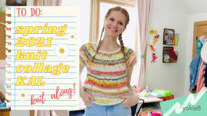 Welcome to knit collage tutorials. Spring 2021 Knit Collage Knit Along Kal Join In Felt The Ends Of My Knit Sweater With Me Youtube