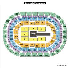 Chesapeake Energy Arena Oklahoma City Ok Seating Chart View