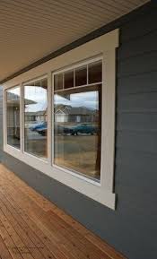 On older houses, you may notice a gap around the window where the trim was. Simple Exterior Window Trim Anyone Can Do House Trim Window Trim Exterior White Exterior Windows