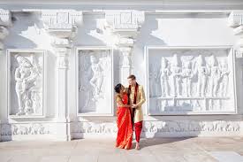 The sri rangaswami temple in srirangam, tamil nadu, which covers 155.92 acres, was the biggest hindu temple earlier. Nikki And Ken Sri Venkateswara Hindu Temple Wedding Bridgewater New Jersey Fort Lee Wedding Photographer