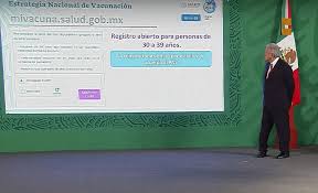 El registro digital para personas de 30 a 39 años ya está disponible en la página mivacuna.salud.gob.mx/; Shryj Lyc4cjzm