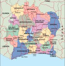 Maps can be delivered worldwide. Ivory Coast Political Map Vector Eps Maps Eps Illustrator Map Vector World Maps