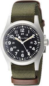 With a reputation for craftsmanship and strong movie, military and aviation heritage, our watches include the khaki field, khaki aviation, khaki navy, ventura and jazzmaster Hamilton Khaki Field Mechanical Men S Watch H69429931 Amazon De Watches