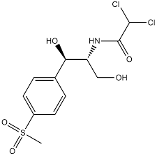 Thiamphenicol (also known as thiophenicol and dextrosulphenidol) is an antibiotic. Apexbio Thiamphenicol