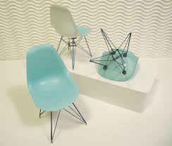 Miniature Eames Chair By Atomic Miniature Mid Century Modern Living Room Modern Eames Chair Miniature Furniture