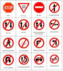 Mandatory Traffic Sign Chart In Hindi Traffic Signs Retail Logos Traffic